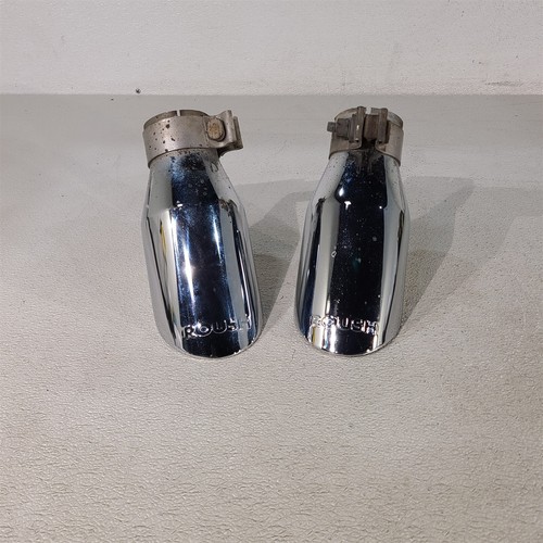 2015 Mustang GT Roush Chrome Exhaust Tips Aa7490