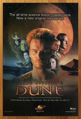 1998 Dune TV Mini Series Print Ad/Poster Frank Herbert Sci-Fi Channel Promo Art