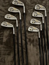Golden Bear Power Curve 3-PW iron set Graphite shafts regular flex Right hand