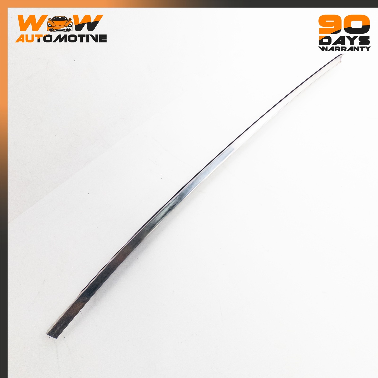 06-16 ASTON MARTIN V8 VANTAGE FRONT LEFT UPPER WINDSHIELD BODY SIDE MOLDING OEM