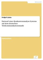 Fridjof LüCke | Entwurf Eines Konkurrenzanalyse-Systems Auf Dem Deutschen...