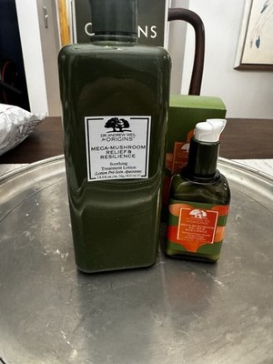 Dr. Andrew Weil  Origins Mega-Mushroom Relief ResAdv  Face Serum + Bundle