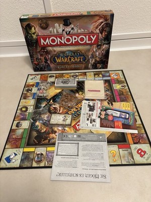 Monopoly World of Warcraft Collector's Edition  Deutsch  Hasbro Gaming gebraucht