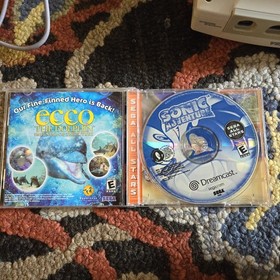 Sega Dreamcast Console BUNDLE HKT-3020 w/ Sonic Adventure! OEM Controller! READ