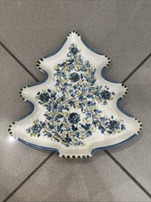 Piatto A Forma Di albero In Ceramica Di Caltagirone