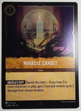 Disney Lorcana TCG - Miracle Candle - Cold Foil - 31/204 - Ursula's Return