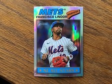 2026 Topps Heritage - Francisco Lindor #146 Chrome Refractor
