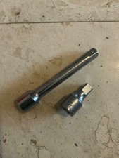 Snap On 3/4” Dr  Locking Button Extension Set of 2 - 3” L32 and 8” L62 Mint