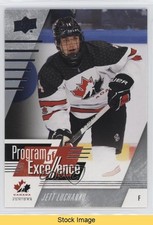 2024 Upper Deck Team Canada Juniors Program of Excellence Jett Luchanko READ z6b