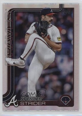 2025 Topps Series 2 Rainbow Foilboard Spencer Strider #579 1i5e