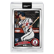 Topps PROJECT 2020 Karte 207 - 2011 Mike Trout Von Joshua Vides