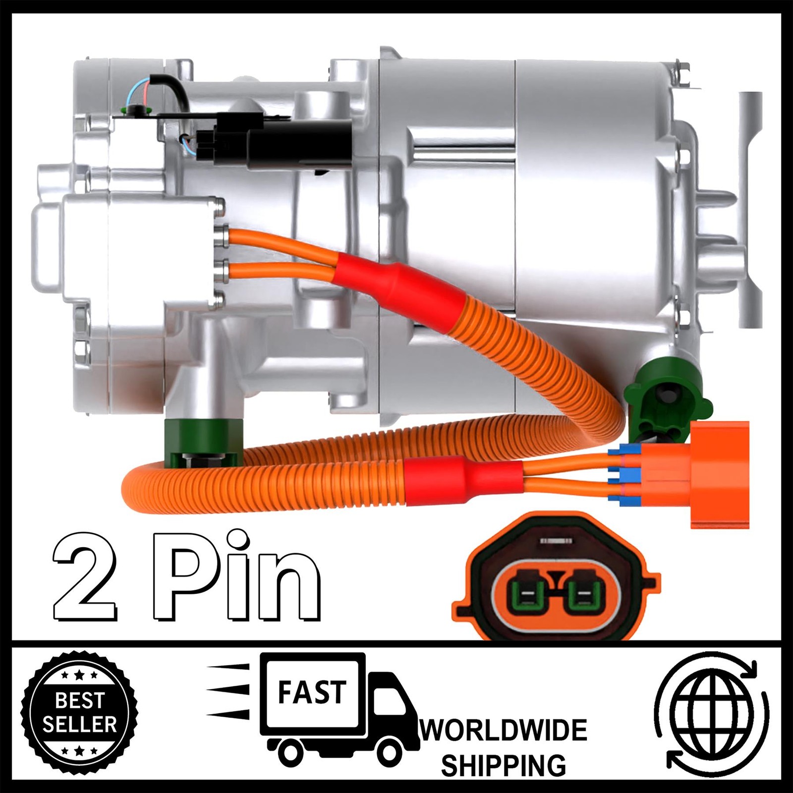 FOR Tesla Model S X A/C Compressor 1063369-00-D 00-F 00-G Electric Aircon Pump