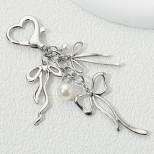 Bows Keychain Bag Charms Car Keyrings Bag Charms Accessories for Purse Decors