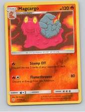 Magcargo Rare Reverse Holo Cosmic Eclipse 27 NM 2019