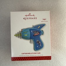 2013 Hallmark Keepsake Captain Nello's Ray Gun Magic Light Sound NEW