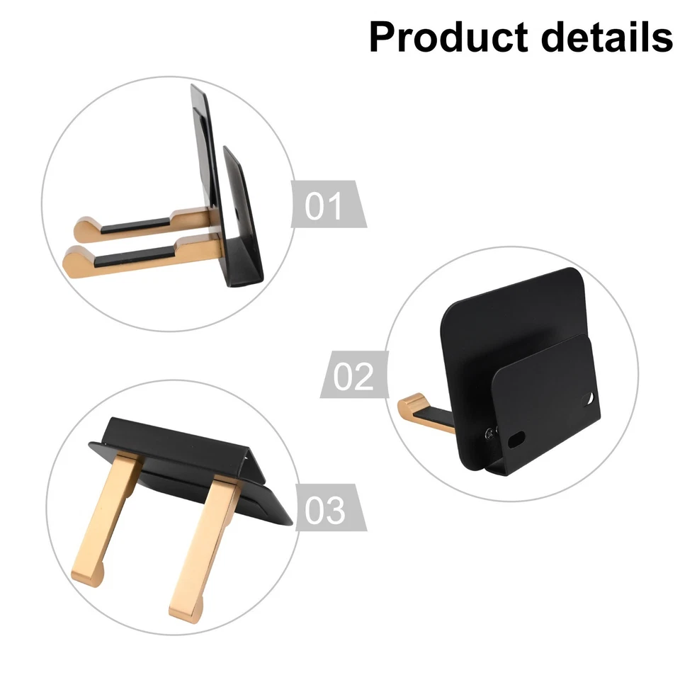 Support Sèche Cheveux Mural avec Installation Vis pour Accès Facile - Photo 2/4