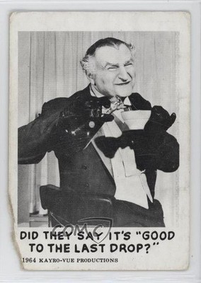 1964 Leaf The Munsters White Back Did they say it's Good to last drop? #54 0eq7