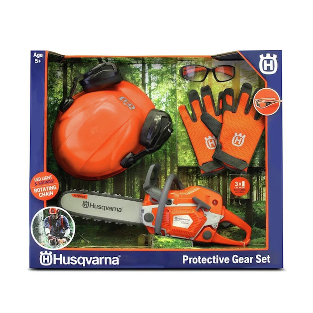 Husqvarna 531099501 550XP Toy Chainsaw and PPE Kit for Ages 3 New