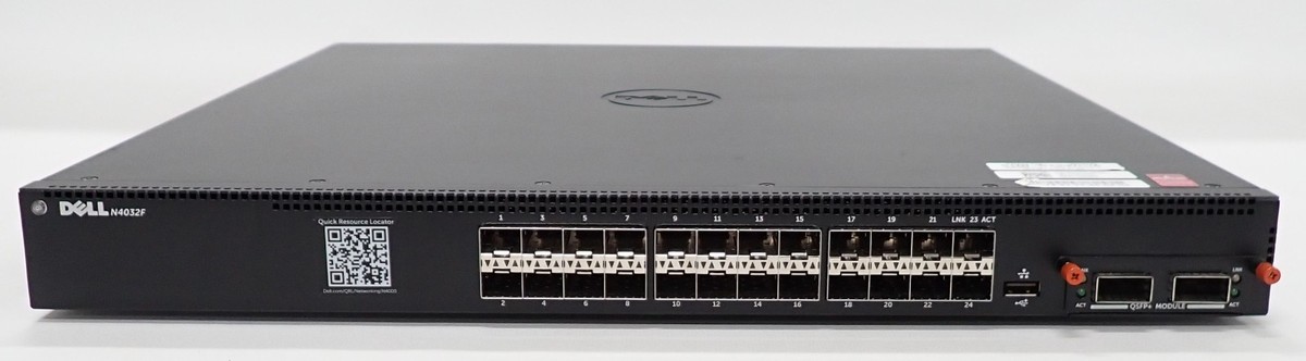 Dell PowerConnect N4032F 8132F 24x 10G SFP+ Port L3 Switch + 40Gb