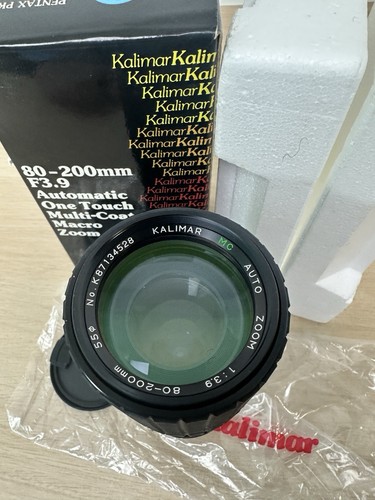 Kalimar 80-200mm f3.9 Pentax PKA/KR K580 Camera Lens - New Old Stock In Box - Picture 8 of 19