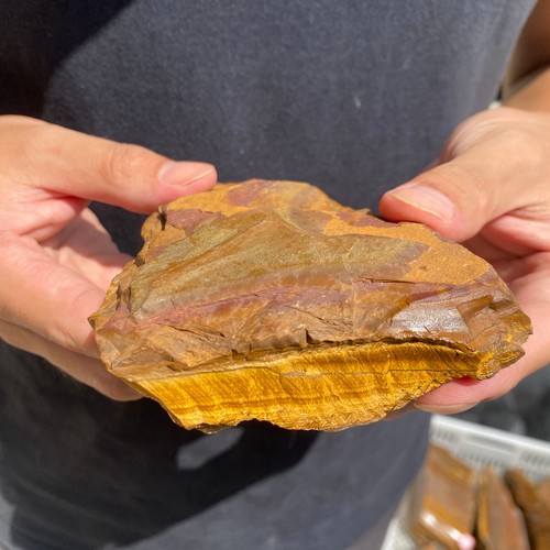 0.8lb Raw Natural tiger's Eye stone rough quartz crystal specimrn madagescar - Picture 7 of 14