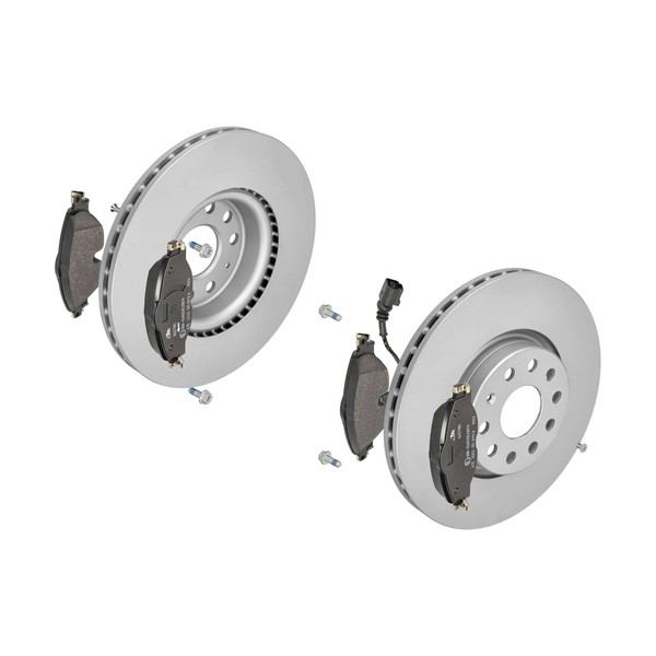 ATE Bremsscheiben Ø312MM + BremsbelÄGe Vorne FÜR Seat Leon VW Golf VII Audi A3-image