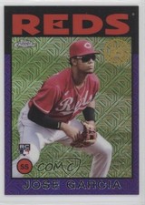 2021 Topps Purple 39/75 Barrero ( on Card) Jose Garcia #86TC-47 3q5