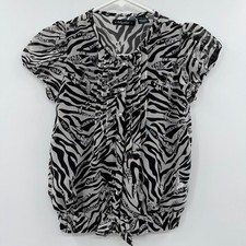 Y2K Baby Phat Top Logo Bling Blouse Shirt vin...