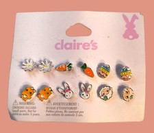 Claire's New With Tags Easter Earrings Girls/Teens Multicolor Enamel Petite Stud