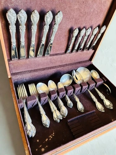 Melrose By Gorham Sterling Silver 6 Piece Service For 5 With 38 Pieces .925