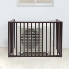 3Panel Aluminum Alloy Air Conditioner Outdoor Units Fence Protective Fence Cover