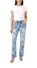 Seven7 Jeans Women's High Rise Bootcut Size 12 Pathway Floral NEW