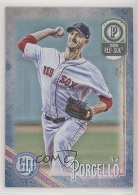 2018 Topps Gypsy Queen Indigo 100/250 Rick Porcello #7 02qo