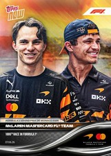 McLaren Mastercard 1.000th Race F1 2026 Formula 1 Topps AHORA Tarjeta 37 Preventa