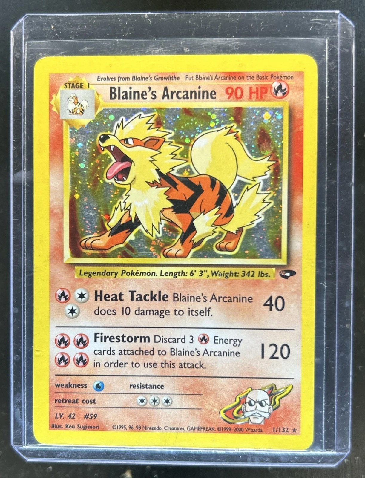 Blaine's Arcanine - Gym Challenge #1 Price & Value ($103.14