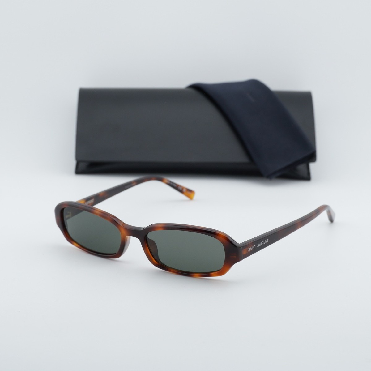 New Saint Laurent SL872 ERIN 004 Havana/Grey 54-16-140 Sunglasses