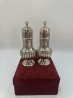 Vintage Godinger Silver Art Co Fluted Salt & Pepper Shakers Silver Treasure Box — photo 3