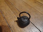 Vintage Japanese Cast Iron Minature Irori Hearth with pot and by Nabu Tekki — photo 2