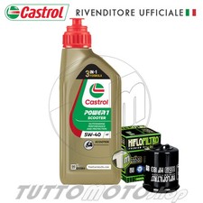 Tagliando PIAGGIO Vespa LX 150 / FL / Touring 2006 2007 Kit Olio Castrol Filtro