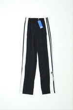 Image of Adidas Track Pants Black White Stripes Women's Size 2XS
