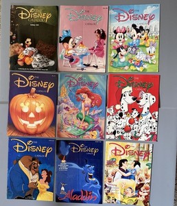 Lot 9 Vintage Disney Store Catalogs 1989 1990s Holidays Dalmatians Mermaid