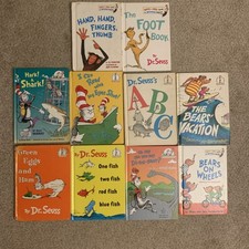 Dr. Seuss Book LOT OF 10 Vintage  Hardcover b...
