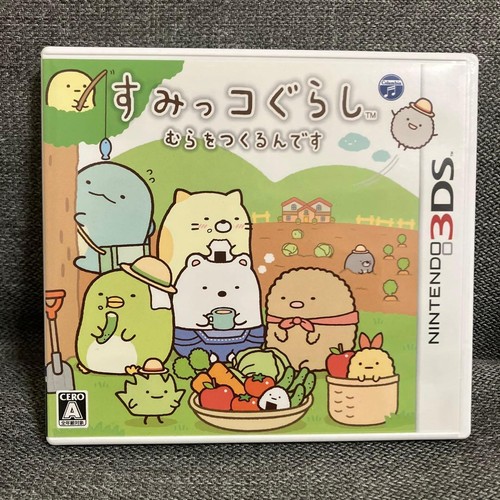 Sanrio Sumikko Gurashi Mura Wo Tsukurun Desu Nintendo 3ds Japan Game 66c
