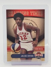 JULIUS ERVING 2012-13 PANINI PAST & PRESENT CHANGING TIMES #10 SQUIRES Q5537