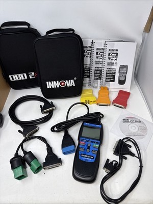 INNOVA DIAGNOSTIC 3120 OBD 2&1 Unit With Cables Tested
