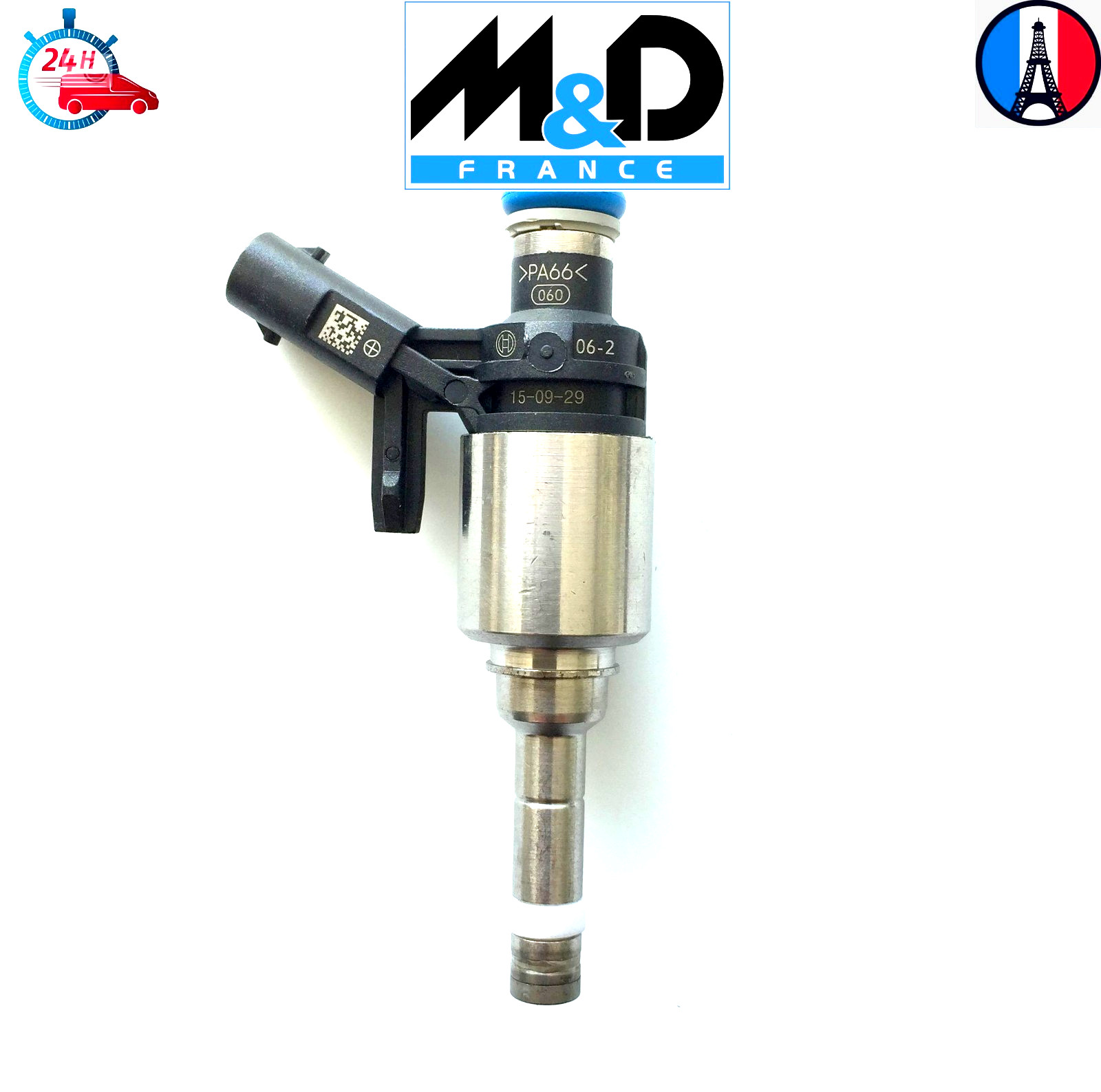 Injecteur Meat & Doria solution anti-ratés moteur essence pour Audi OEM 06L906036K