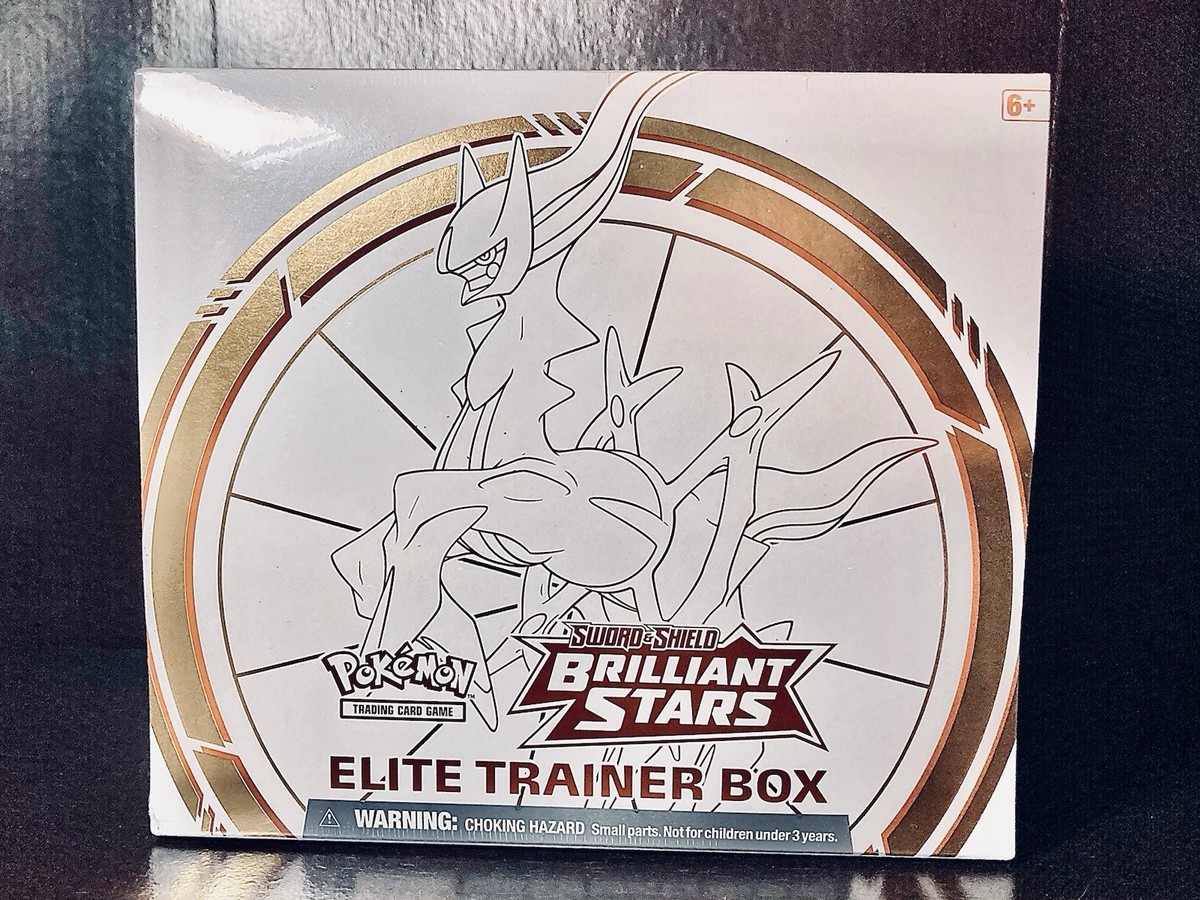 Pokémon TCG Sword & Shield Brilliant Stars Elite Trainer Box - 8