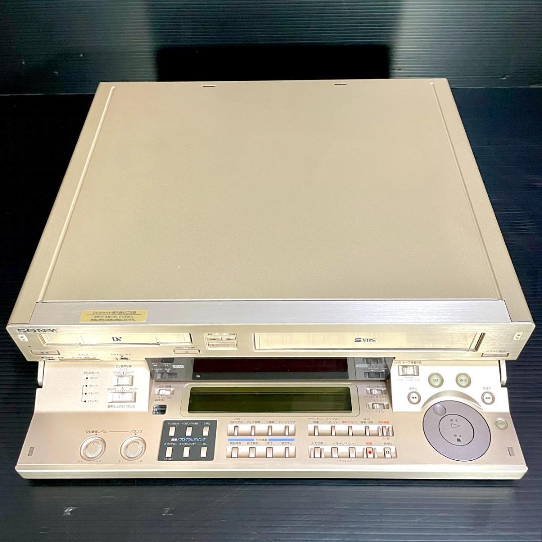 Sony WV-D10000 MiniDV S-VHS VHS Video Cassette Recorder Used