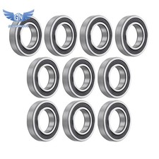 10 R20-2RS Bearing 1-1/4 2-1/4 1/2" Double Rubber Seals Deep Groove Ball Bearing