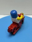 Vintage Lego Classic Town Motorcycle Rare Bike Red w/minifig — photo 2
